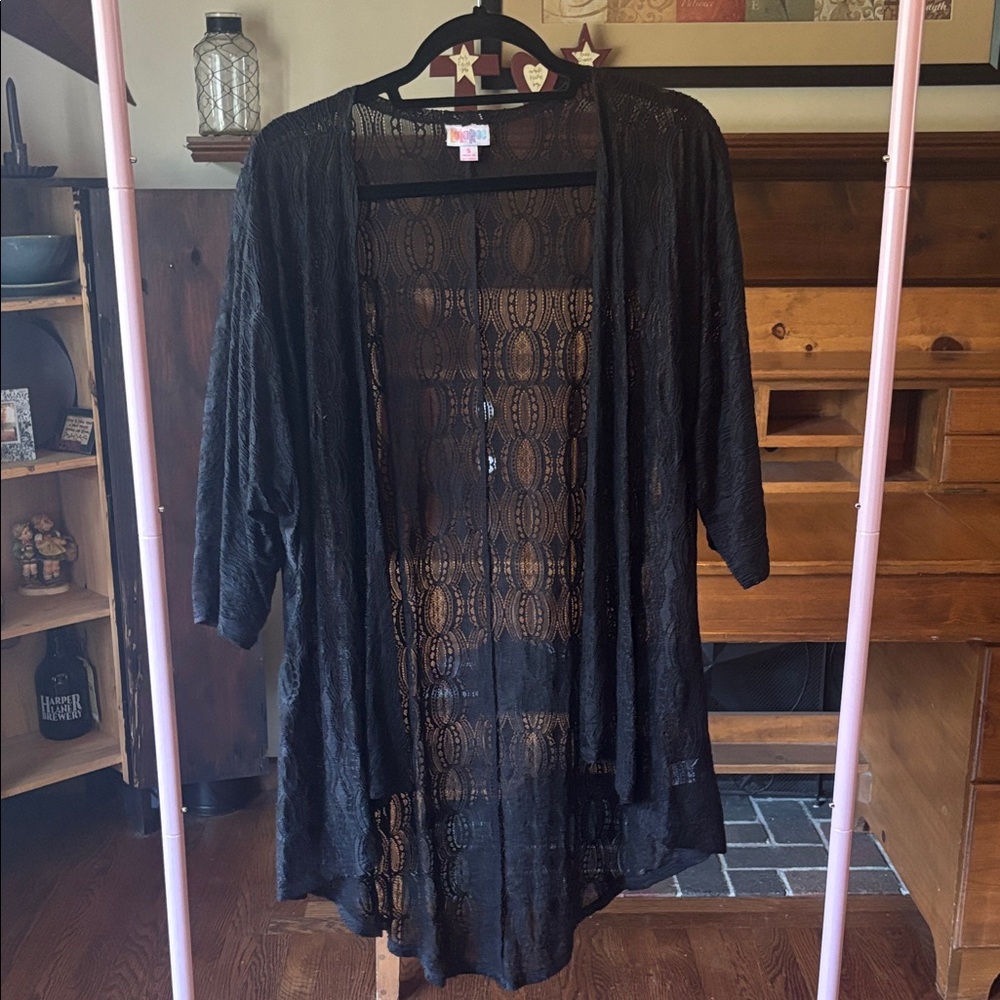LuLaRoe Black Lace Cover-Up
